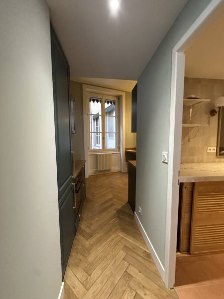 Rénovation complète de cuisine dans un appartement au centre de Lyon