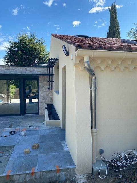 Création d’une extension dans une maison à ST FOY LES LYON pour pièce supplémentaire