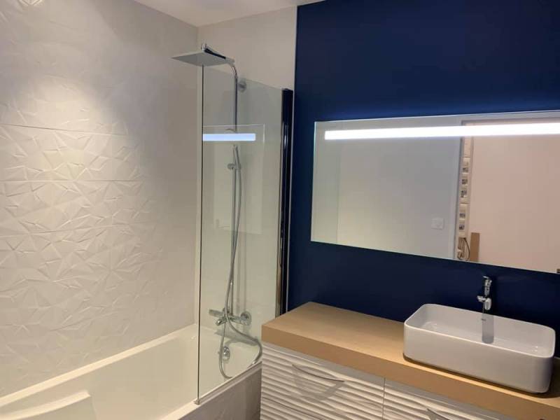 Rénovation d'une salle de bain sur mesure dans un appartement à Lyon 6
