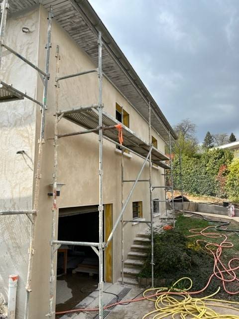 Ravalement de façade d’une maison à SAINT CYR AU MONT D’OR près de Lyon