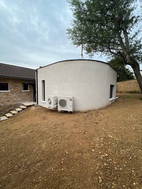 Ravalement de façade d’une maison à SAINT CYR AU MONT D’OR près de Lyon